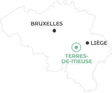 Carte géographique Belgique